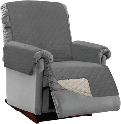 Vista 152 de Sofa Shield - Funda para sofá Loveseat con correa patentada, protector de cojín, funda reversible diseñada en EE. UU. resistente a manchas