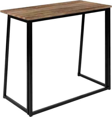 Vista 7 de Flash Furniture Walker - Escritorio plegable para computadora para oficina en casa, 36 pulgadas