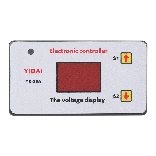 Vista 2 de Controlador de batería, batería de 12 V, corte de bajo voltaje, interruptor automático, protección de bajo voltaje con indicador LED