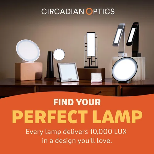 Vista 9 de Circadian Optics Lampu Lámpara de Escritorio de Terapia de Luz Brillante Como se Vio en Shark Tank Brillo Ultra Potente de 10,000 LUX