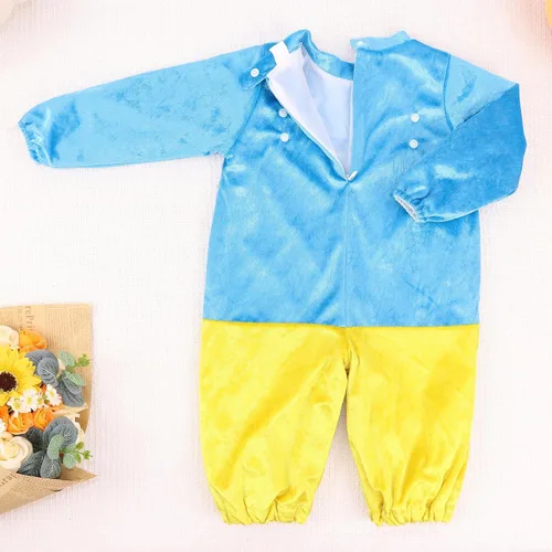 Vista 4 de Halloween 3-24M Animal Pavo Real Bebé Niño Divertido Disfraz Cosplay Mameluco