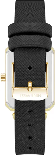 Vista 3 de Nine West Reloj con correa Saffiano para mujer