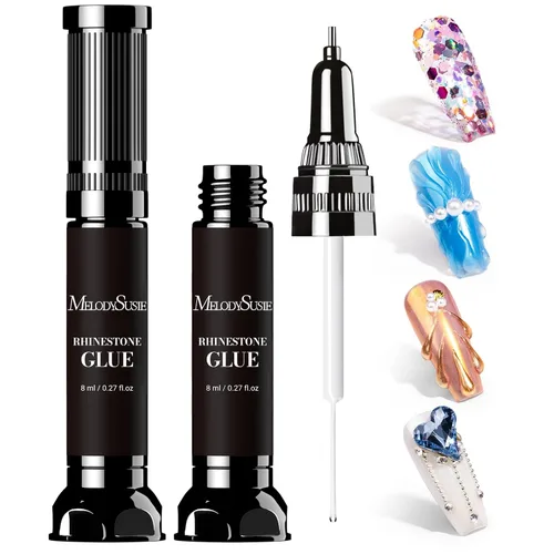 Vista 10 de MelodySusie Gel de Construcción Sólido para Uñas 3D 4 en 1 Antiadherente para Extensión UV para Uñas Acrílicas Transparente 60ML