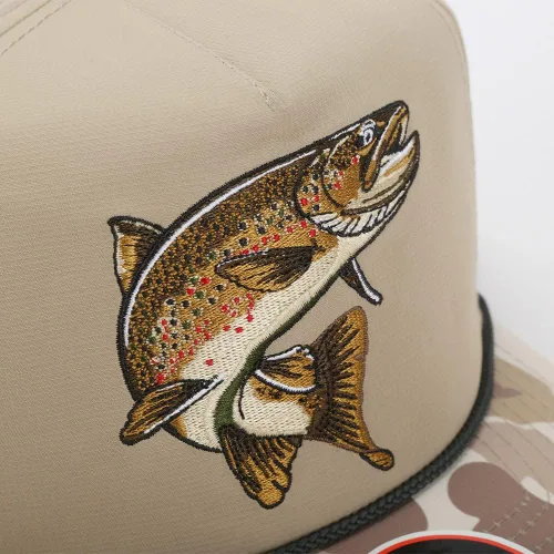 Vista 6 de Paramount Outdoors Trout Fly Fising Gorras cómodas Snapback para pesca al aire libre, gorras de béisbol para hombres