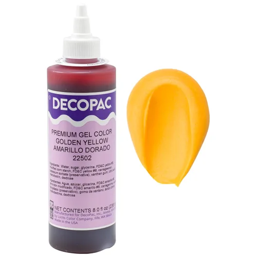 Vista 24 de DecoPac Colorante alimentario de gel prémium Colorante negro para hornear 8 onzas Crema de mantequilla de color, fondant, gel de glaseado
