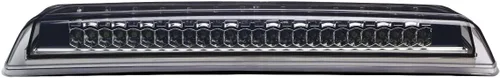 Vista 7 de DNA MOTORING Tercera luz LED de freno con lente ahumada de carcasa negra, lámpara de freno de montaje alto de tercera cola, compatible con Nissan
