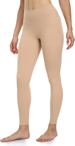 Vista 24 de Colorfulkoala Pantalones de yoga suaves de cintura alta para mujer, leggings de longitud completa Negro