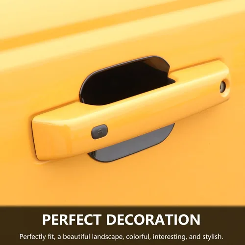Vista 4 de Protector de arañazos para manija de puerta, cubierta de cuenco de puerta trasera, compatible con Ford Bronco 2021 2022 2023 2024 2025 Accesorios