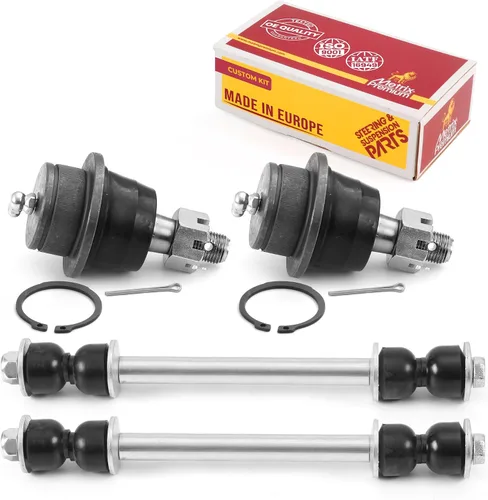 Vista 290 de Metrix Premium Chassis Parts - Juego de 4 piezas de articulación de rótula superior y barra estabilizadora delantera para Ford Ranger RWD 1998-2011