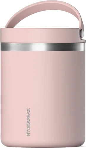 Vista 15 de Hydrapeak Tarro de alimentos aislado al vacío de acero inoxidable de 18 onzas para alimentos calientes y alimentos fríos, tarro de sopa a prueba