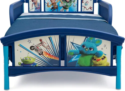 Vista 4 de Delta Children Cama para niños pequeños de plástico, Disney/Pixar Toy Story 4