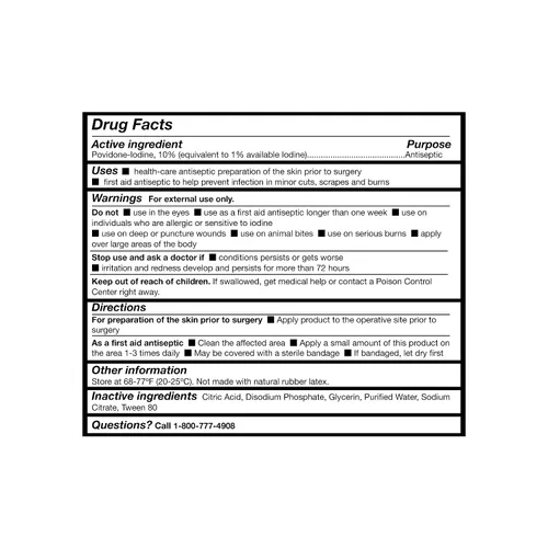 Vista 3 de McKesson PVP Prep Solution USP, 10% povidona-yodo, 1 gal, 4