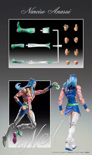 Vista 6 de Medicos - Jojo's Bizarre Adventure Pt 6 - Figura de acción Chozokado Narciso A