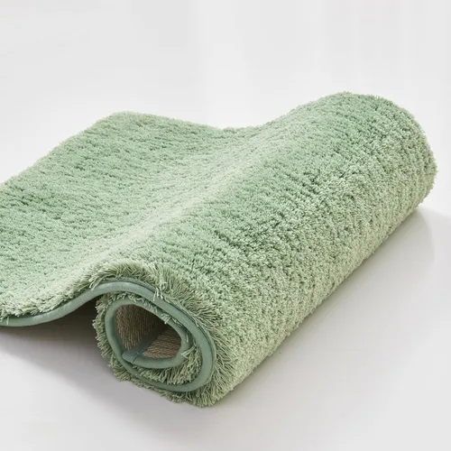 Vista 24 de CozeCube Tapetes de baño circulares de vellón para baño, esponjosos, absorbentes, de microfibra de secado rápido, antideslizantes, lavables