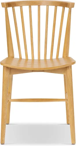Vista 11 de Poly & BARK Ligna Taburete de mostrador en negro – Taburete inspirado en mediados de siglo con respaldo de husillo esculpido – Marco de roble