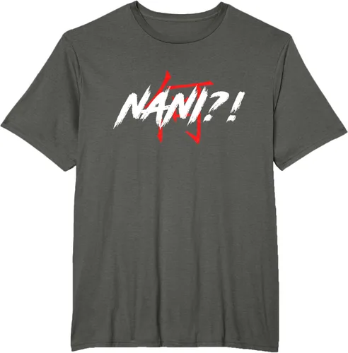 Vista 6 de Nani Meme Anime Japanese Camiseta, Negro, S