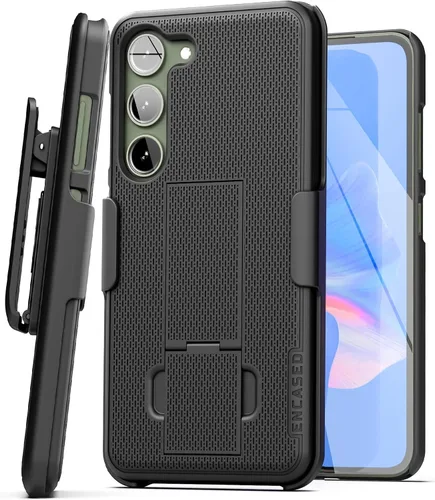 Vista 15 de Encased DuraClip - Funda para Samsung Galaxy S21 con clip para cinturón (2021), funda delgada con funda, color negro