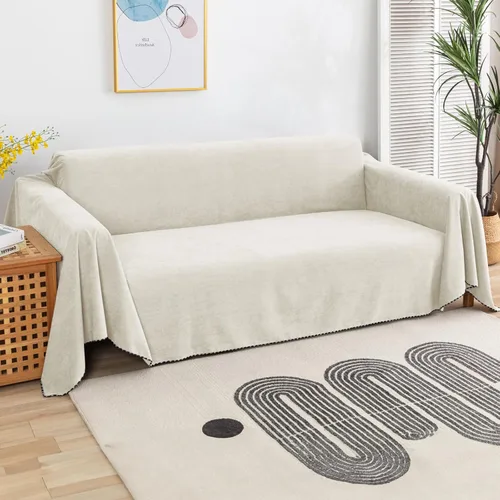 Vista 8 de Lucky Monet Funda de Sofá Impermeable Lavable Protectores de Fundas de Sofá Seccional para Mascotas Perros Fundas de Sofá Resistentes al Agua Manta