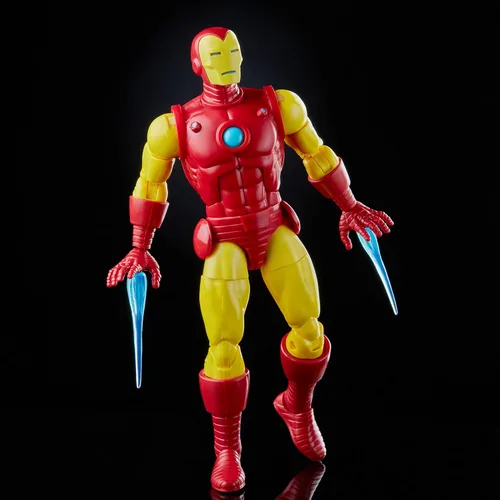 Vista 6 de Hasbro Marvel Legends Series - Figura de acción coleccionable de 6 pulgadas de Tony Stark (A.I.) para niños a partir de 4 años