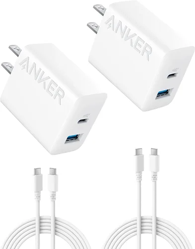 Vista 11 de Anker Cargador de teléfono, bloque de cargador USB C de 20 W, cargador tipo Negro