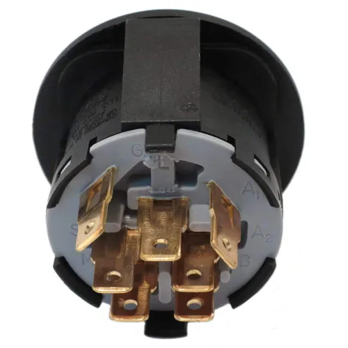 Vista 2 de RAParts 163968 175442 175566 AYP Interruptor de encendido a presión con llave 4 posiciones 7 terminales