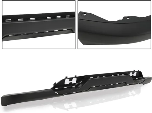 Vista 7 de CROSSDESIGN - Cenefa inferior para parachoques delantero con agujeros para gancho de remolque Compatible with Chevy Silverado 1500