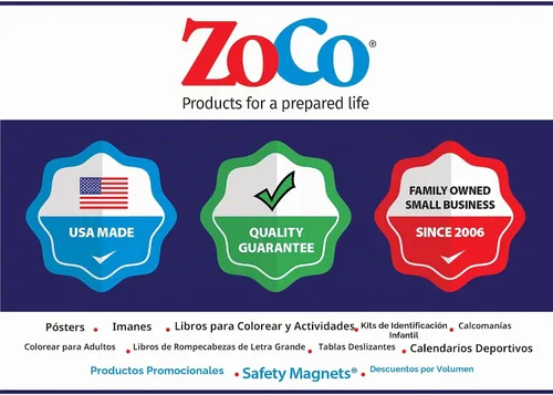 Vista 6 de ZOCO – Imán de conversión de cocina – Temperatura de horno, alimentos y carne, sustitución de ingredientes de cocina, tabla de conversiones