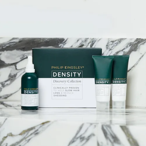 Vista 6 de Philip Kingsley Colección de engrosamiento del cabello – Champú, acondicionador y suero para el cuero cabelludo para cabello fino, frágil