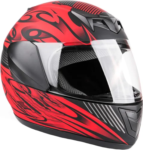 Vista 7 de Typhoon Youth Casco de motocicleta de cara completa para niños
