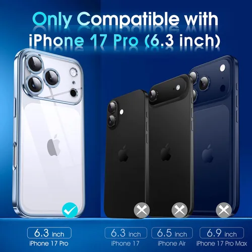 Vista 130 de Supdeal Funda cristalina transparente para iPhone 11, [No se amarillea] [Protección de la cámara] [Probado contra caídas de grado militar] Funda