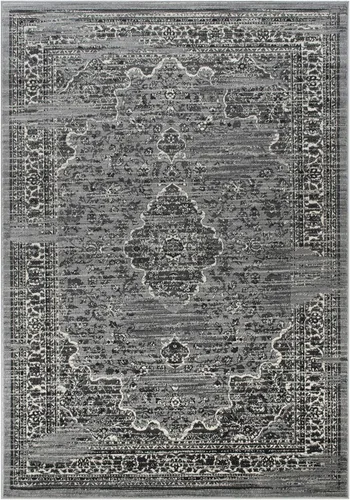 Vista 3 de Allstar 8x10 Modern Accent Rug Ash (9' 8" x 7' 6")