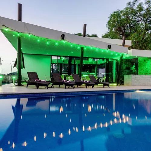 Vista 8 de PAR38 Bombillas de luz verde de inundación, luz de inundación LED verde de 15 W, equivalente a 100 W, bombillas verdes para exteriores con base E26