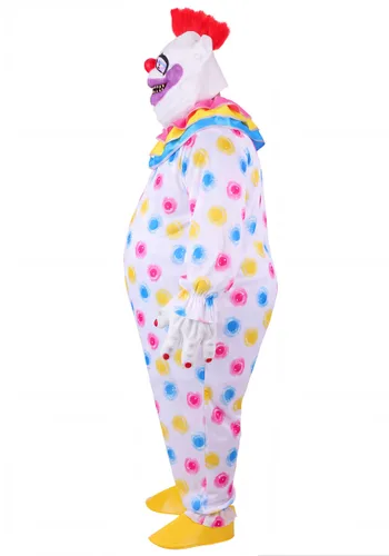 Vista 5 de Disfraz Fatso Plus Size Premium de Killer Klowns from Outer Space para Hombre Multicolor