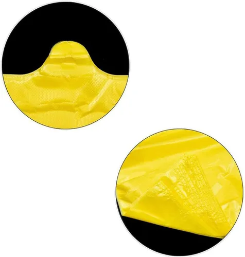 Vista 3 de LazyMe Bolsas de plástico para camisetas, bolsas de plástico con asas a granel para compras de comestibles y al por menor, bolsas de plástico