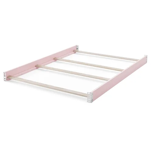 Vista 2 de Delta Children babyGap - Rieles de cama de tamaño matrimonial #W173750, color rosa rubor rosado (Blush Pink)