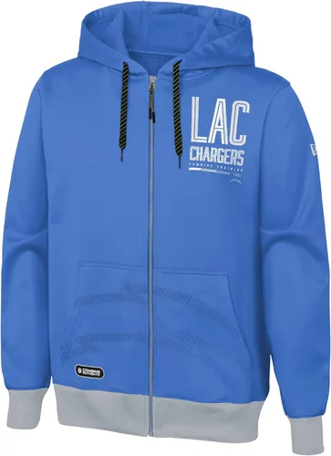 Vista 21 de Outerstuff NFL - Sudadera con capucha para hombre con cremallera completa en colores del