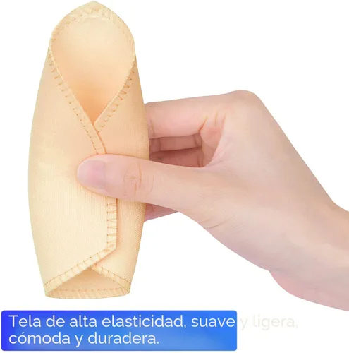 Vista 6 de Bra Pads Inserts 6 Pairs, Bra Cups Inserts, Removable Breast Enhancers Inserts for Women Beige