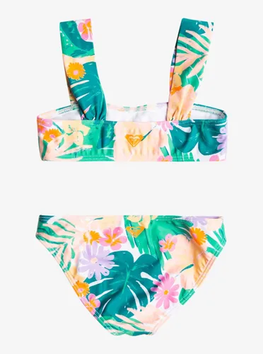 Vista 2 de Roxy Conjunto de traje de baño bralette de Paradisiac Island para niña