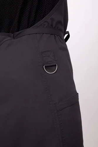 Vista 5 de Chef Works Brio Chef's Bib Delantal para hombre