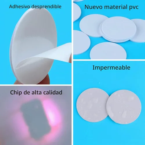 Vista 4 de 50pcs NFC Tags NFC Pegatinas