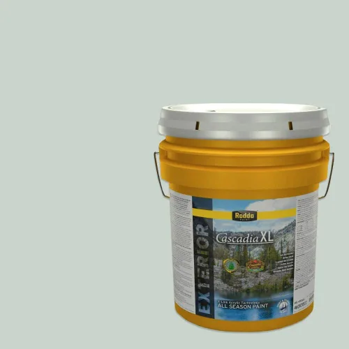Vista 81 de Rodda Paint CASCADIA XL - Pintura e imprimación satinada para exteriores en uno, cuarto de galón, azul Madonna