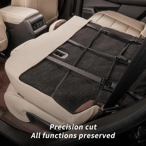 Vista 4 de coverdream CRV - Fundas de asiento de coche personalizadas para Honda 2012 Cuero sintético (beige)