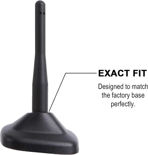 Vista 7 de VOFONO - Antena corta compatible con Mini Cooper 2000-2025, accesorios para Mini Cooper, mástil de antena de 11.4 cm de reemplazo