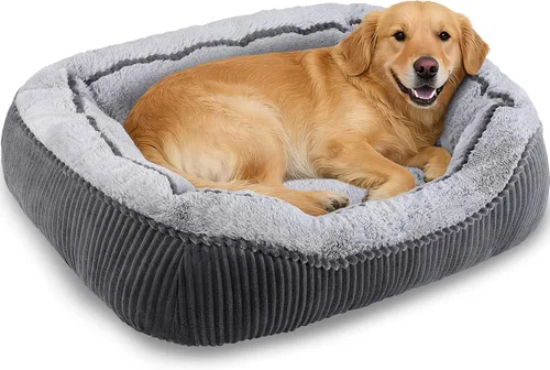 Vista 19 de Camas para perros y gatos pequeños, medianos y grandes. Cama lavable para mascotas, sofá cama ortopédica para perros, cama suave y calmante