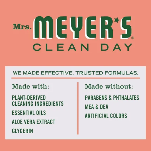 Vista 101 de Mrs. Meyer’s Clean Day - Detergente líquido para platos, aroma a lavanda, botella de 16 oz