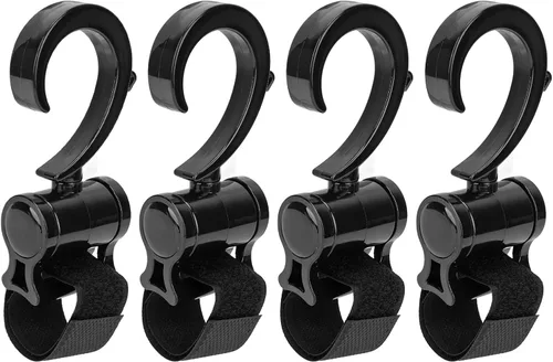Vista 8 de Ganchos para cochecito de bebé, 4 ganchos para cochecito, ganchos para cochecito, ganchos para cochecito, ganchos para cochecito, accesorios