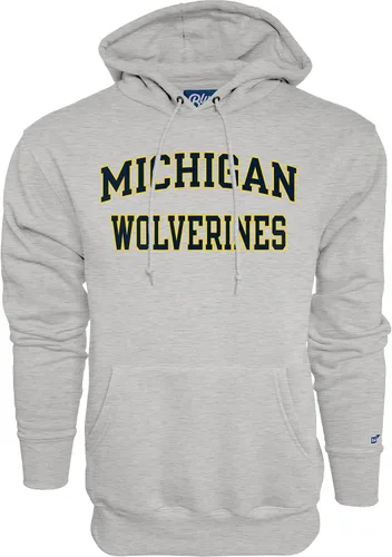 Vista 17 de Blue 84 Sudadera con capucha Alabama Crimson Tide Arched Grey para hombre