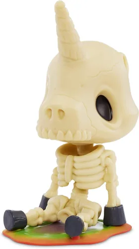 Vista 3 de R.I.P. Arcoiris en pedazos retorcido, personaje de unicornio desordenado Jim Bones
