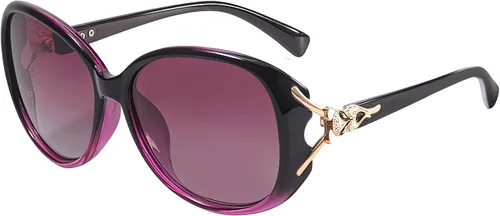 Vista 16 de FIMILU Gafas de sol para mujer, lentes de sol polarizados de gran tamaño, gafas de sol grandes para mujer, protección UV