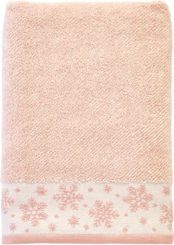 Vista 9 de SKL Home Toalla de baño de Navidad/Winter Fair Isle, color rojo